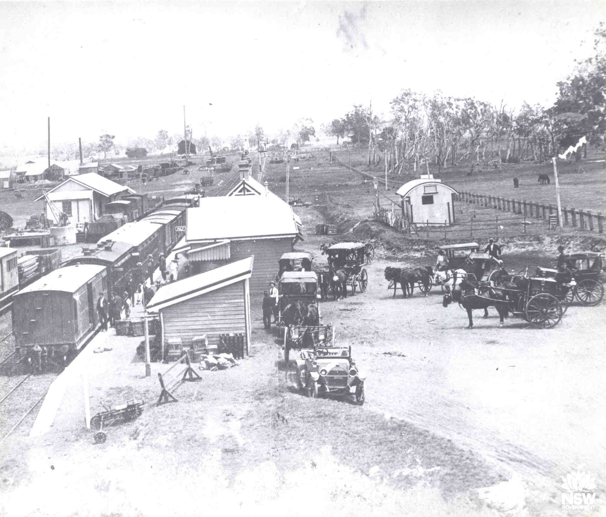  Old Casino Railway Station -c1910