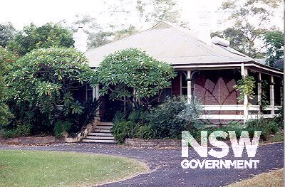 Front elevation of Melrose House