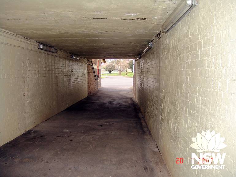 East Maitland Railway Precinct- subway interior