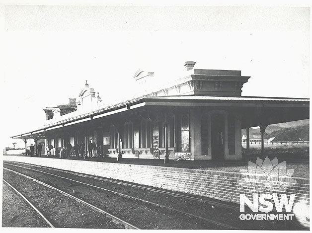 Werris Creek Railway Precinct- track side view, 1885