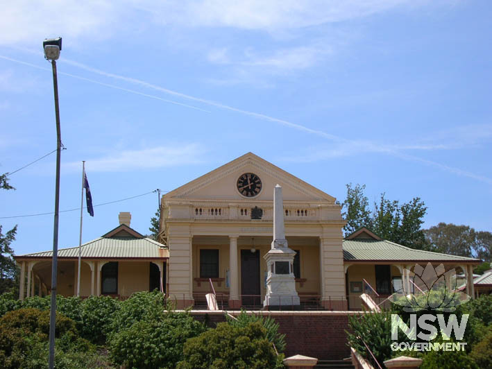 Gundagai Courthouse.