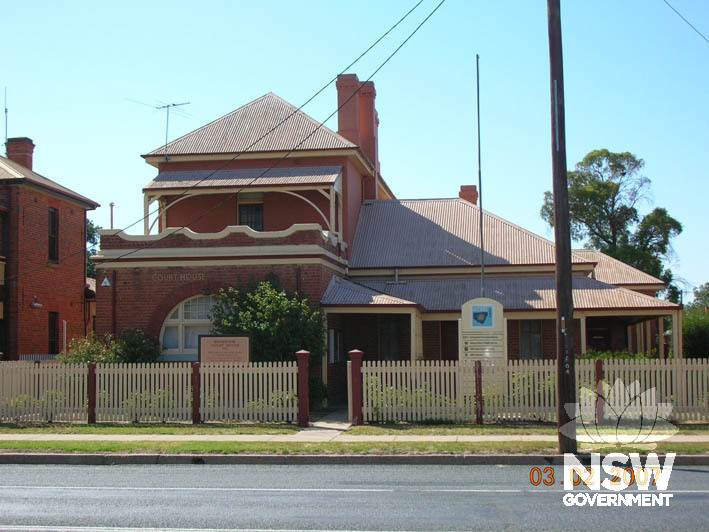 Holbrook Courthouse and Residence front elevation