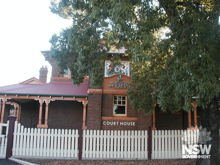 Temora Courthouse, front elevation.