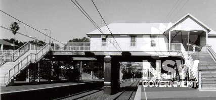 Arncliffe Station Footbridge