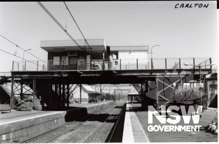 Carlton Station Footbridge
