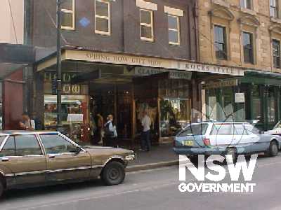 Captain Tench Arcade general view from George Street 2001