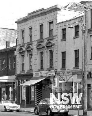 The Rocks Push Restaurant before restoration 1970