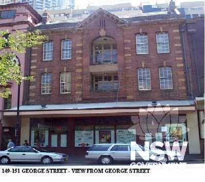 149-151 George Street, view from George Street 1997