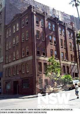 Accountant's House view from corner of Harrington and Essex Streets (north east elevation) 1997