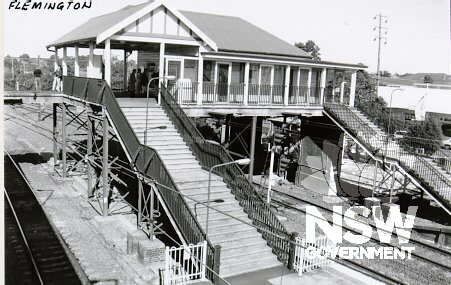 Flemington Station Footbridge
