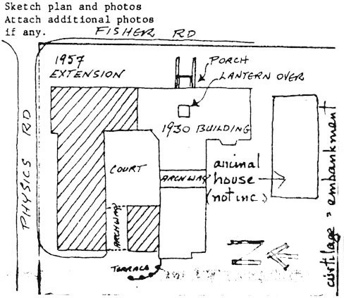 Plan of stages of the Ford Building