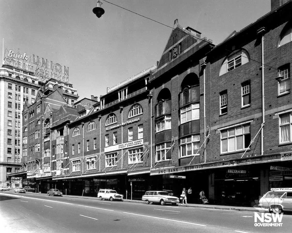 Johnson Buildings 233-235 George Street, 1970