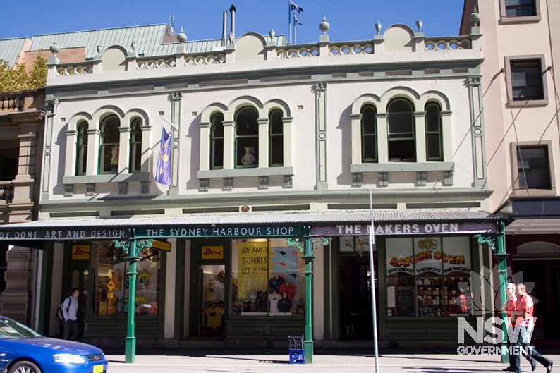 121 and Nos 123-125 George Street, view from George Street (East Elevation) 2009