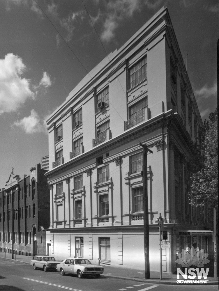 View from corner of Harrington & Grosvenor St 1970