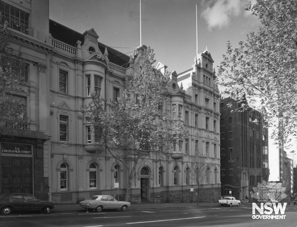View from Grosvenor St 1970
