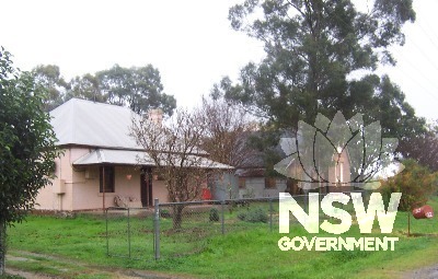 Upper Castlereagh Public School & Residence - Victorian painted brick schoolmaster's residence with front verandah.