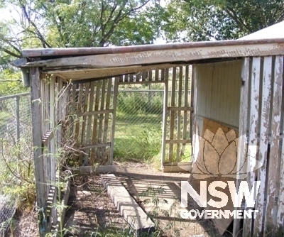 Upper Castlereagh Public School  - Timber lean to detail.