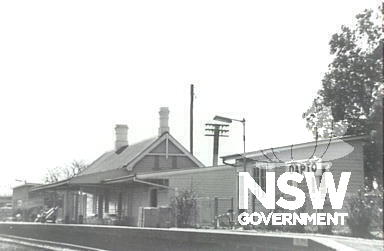 Dapto Railway Station, View from South, 1926.