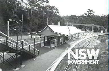 Helensburgh Station, View from Bridge, 1993