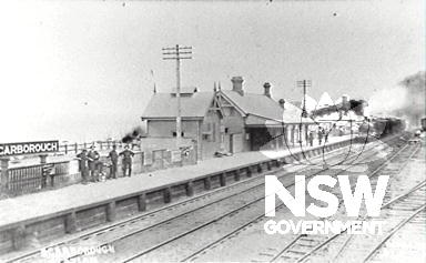Scarborough Station, First, c1912.