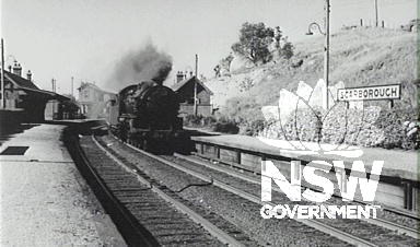 Scarborough Station, View from North, c1950.