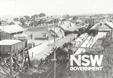 Wollongong Station, View from North.