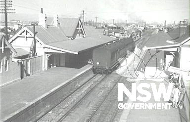 Wollongong Station, View from North, 1964.