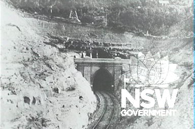 Otford Tunnel, North Portal, c1890.