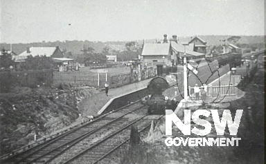 Sutherland Station, First Station, 1906.