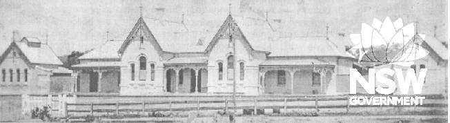 Station building c. 1900 (Source: CMP report 2000)