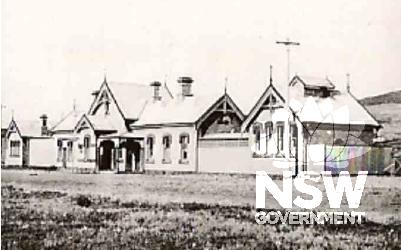 Cooma Railway Station c.1889