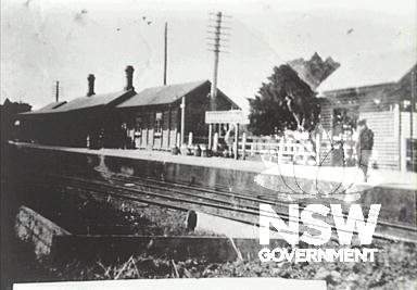Unanderra Station, View from South, 1938.