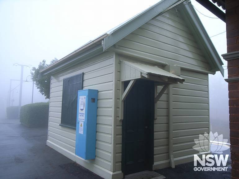 Signal Room at Medlow Bath Station looking from Up end
