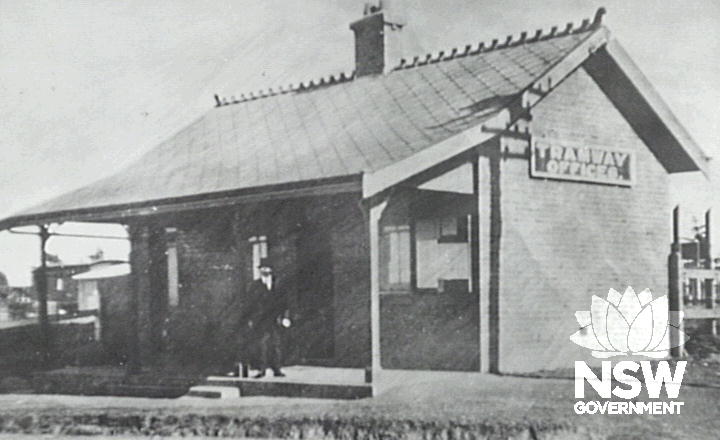 Sutherland Station, Tram Office, 1911