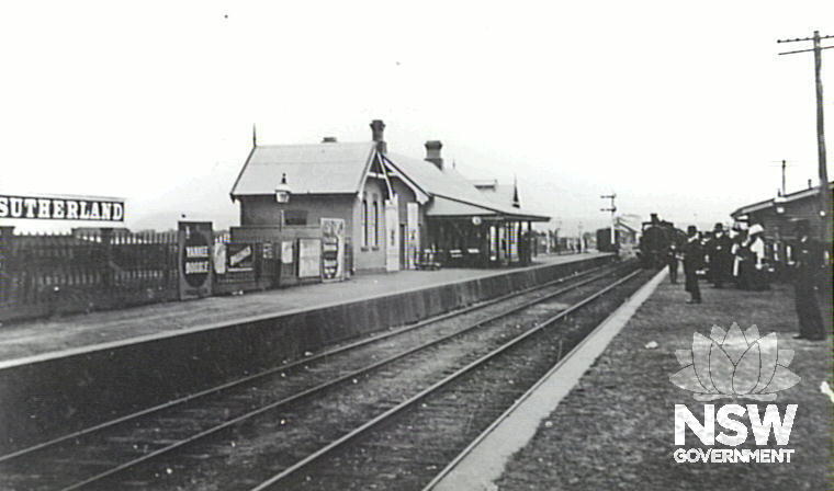 Sutherland Station, First Station, 1910.
