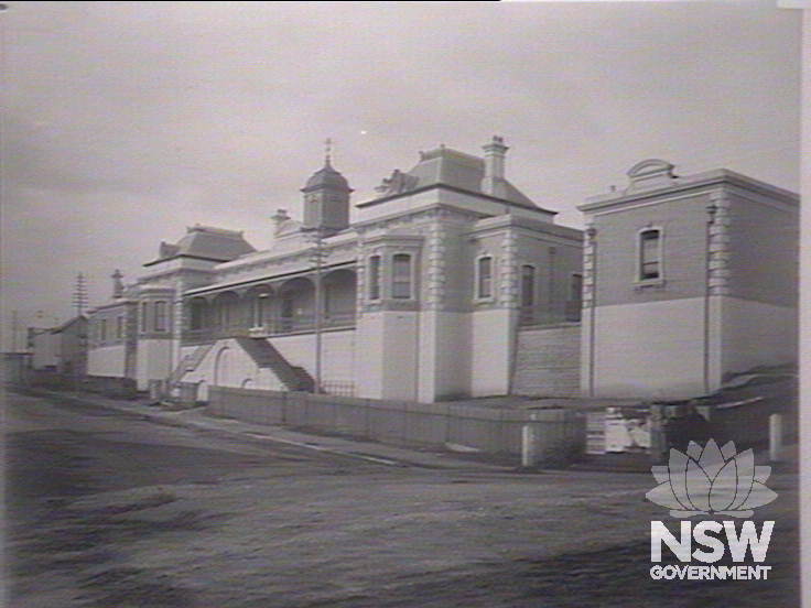 Petersham Station 1885 building from street