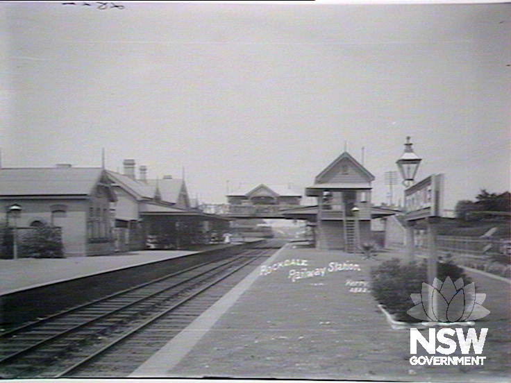 Rockdale Station, View Looking South.