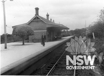 Berowra Railway Station, 1958