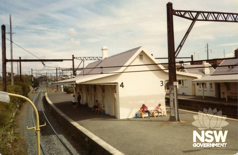 Carlton Station, View of Platforms 3 & 4, 1984