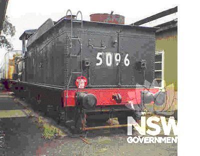 Steam Locomotive 5096 at Thirlmere.
