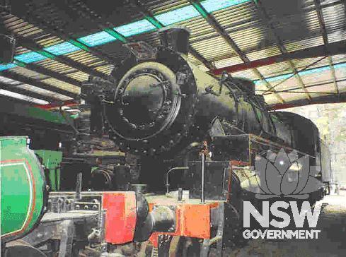 Steam Locomotive 5908 at Thirlmere.