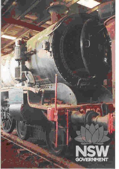 Steam Locomotive 3526 at Thirlmere.