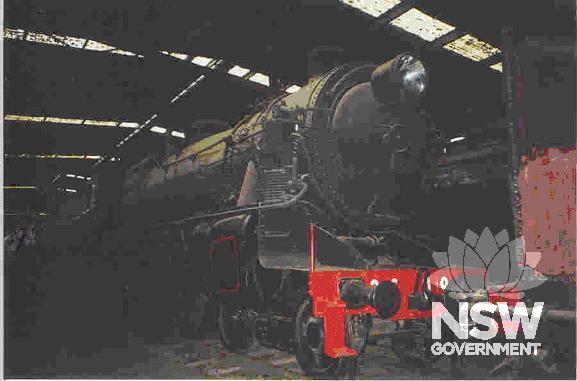 Steam Locomotive 3609 at Thirlmere.