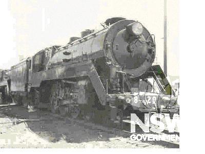 Steam Locomotive 3820 at Thirlmere.