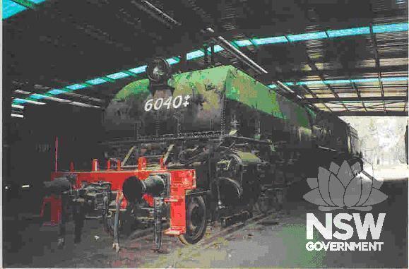 Steam Locomotive 6040.