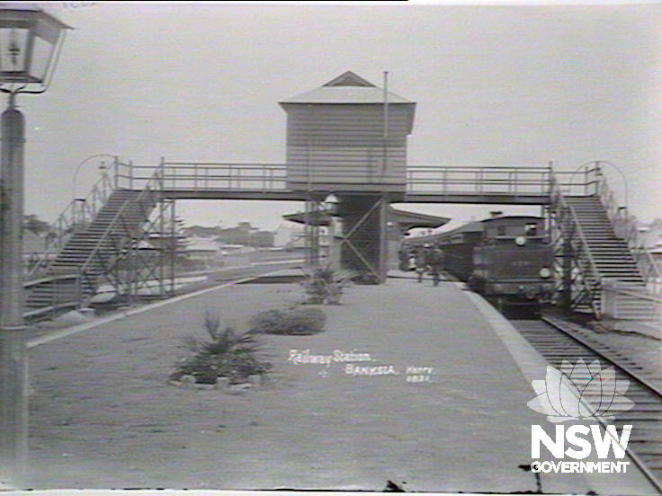 Banksia Station Looking North, nd.
