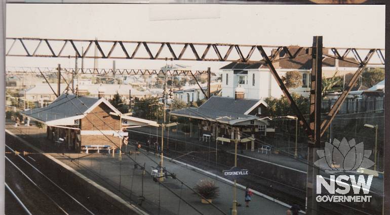 Erskineville Station, Platform Buildings, 1986.