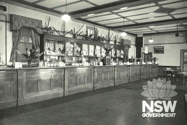 Casino Railway Refreshment Room- interior, 1947