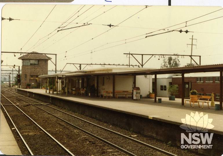 Penrith Station from Eastern, 1984