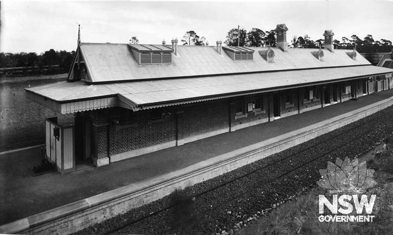 Belmore Railway Station as constructed 1890s